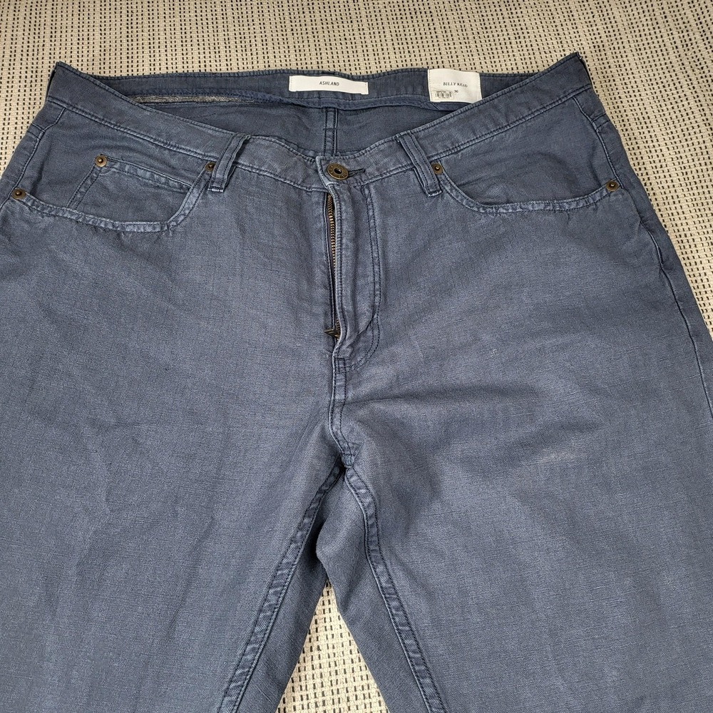 Billy Reid Ashland Jeans Mens 36x30 Blue Medium Wash Straight Denim Pants